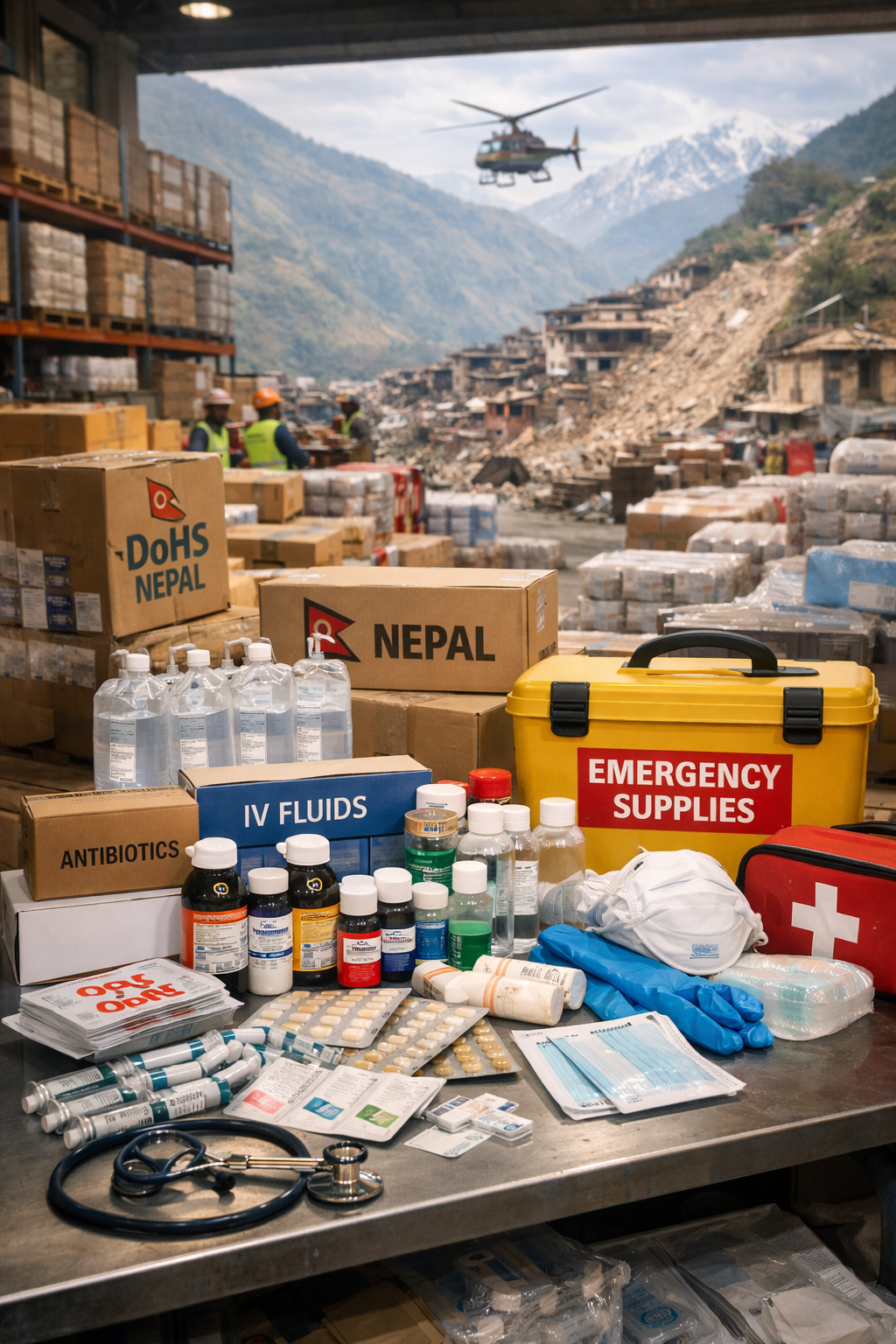 Nepal Fortifies Disaster Preparedness: Essential Medicine Procurement for Health Security