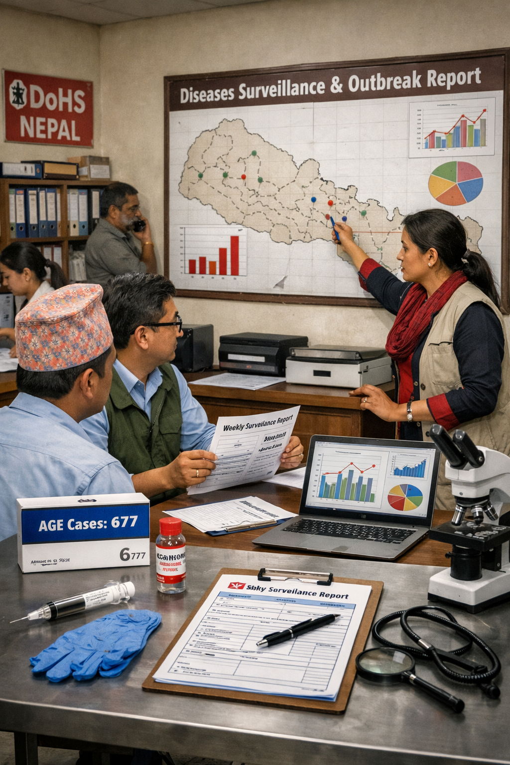 Keeping an Eye on Public Health: What Nepal’s Latest Surveillance Report Tells Us