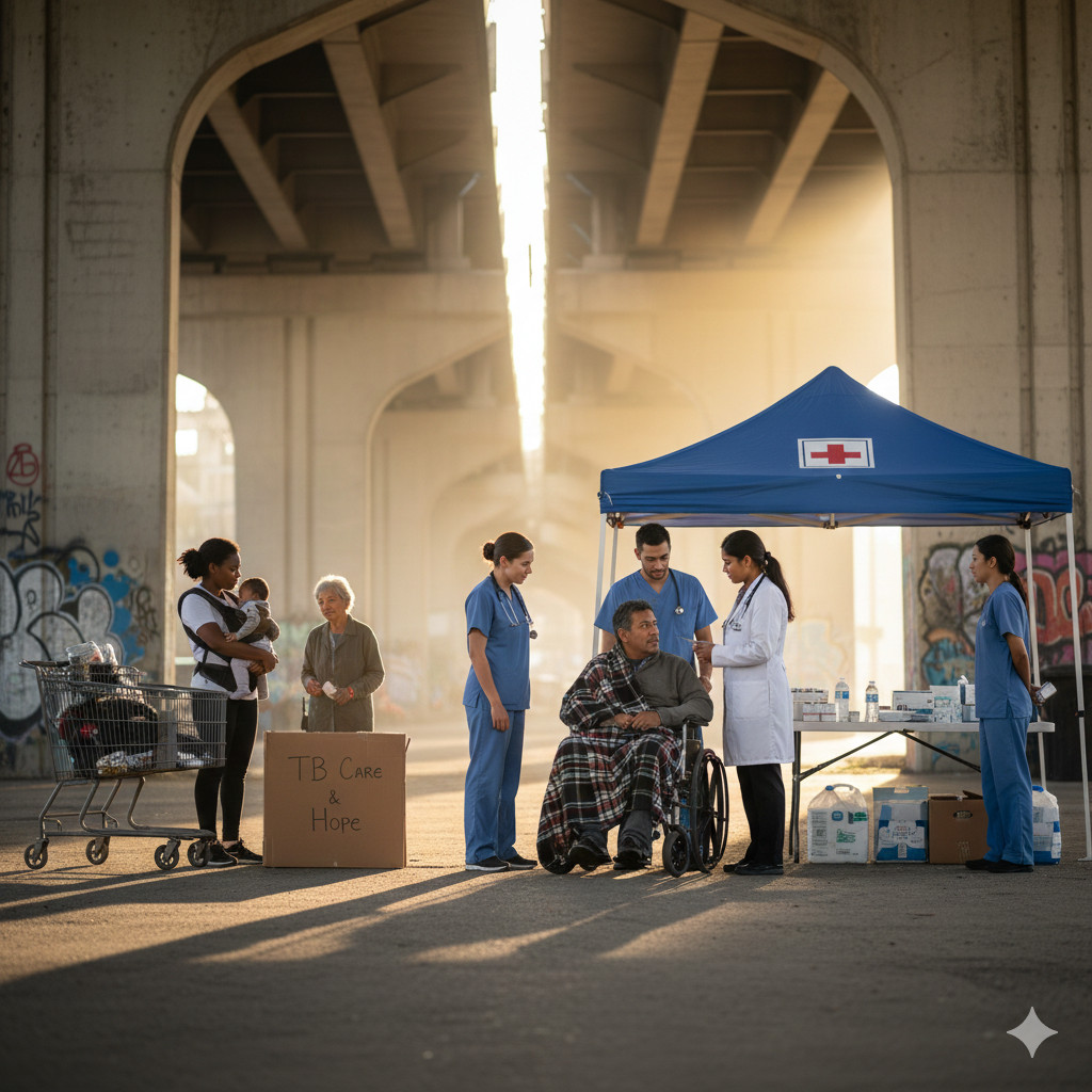 From shadow to light: Supporting unhoused persons to access lifesaving TB services